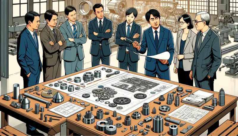 材料を英語でなんと言うのか　製造業　Take Parts Factory