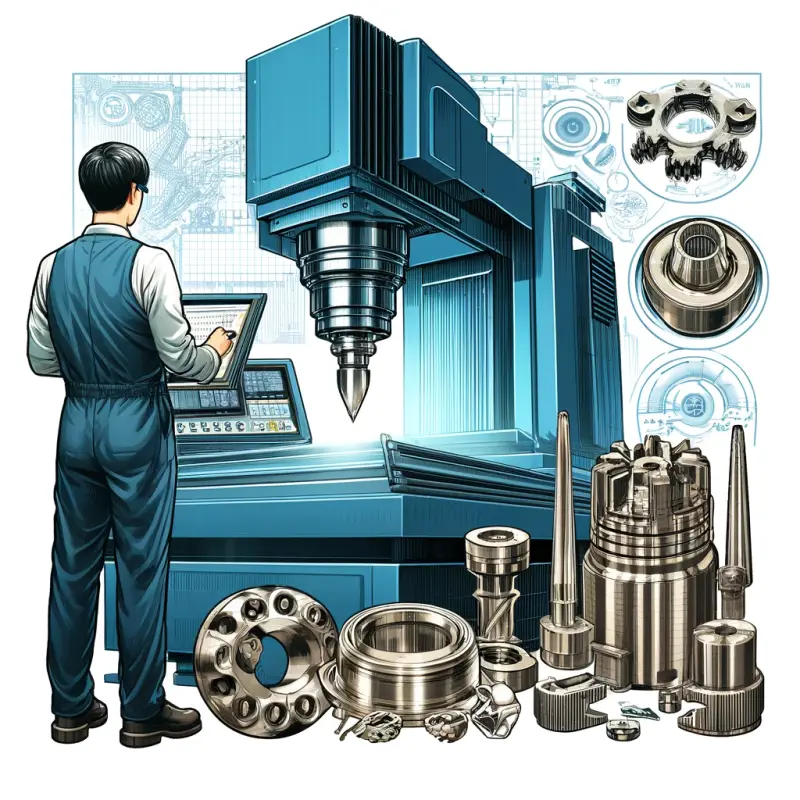 チタン　NC旋盤加工のプロフェッショナル：Take Parts Factory