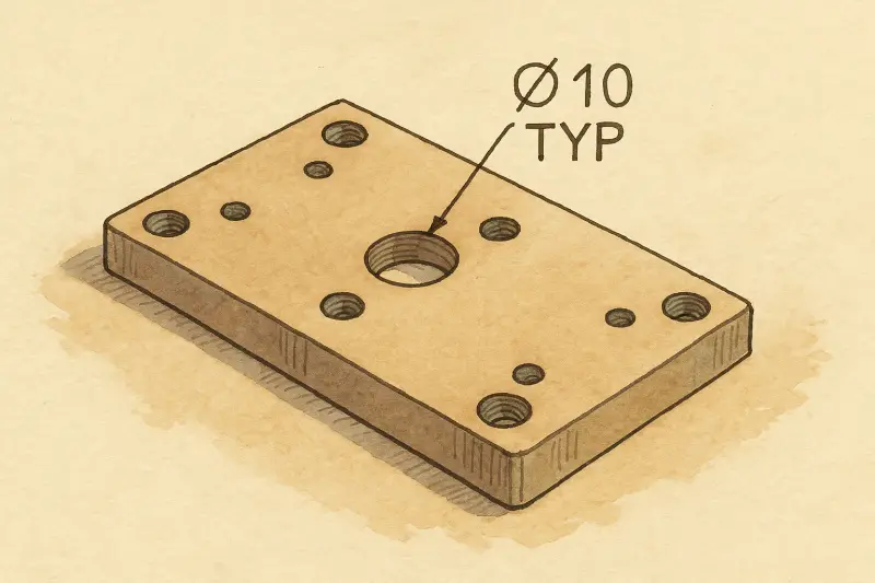 図面 typ の意味とは？ASME規格で非推奨とされる理由